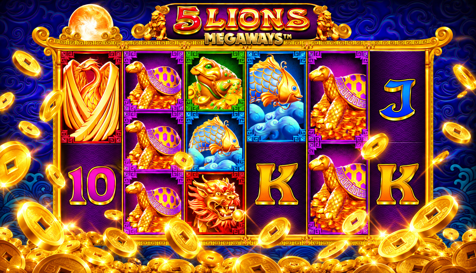 5 Lions Megaways Casino: estrategia y banca